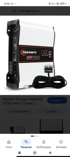 Módulo dsp1600 Taramps