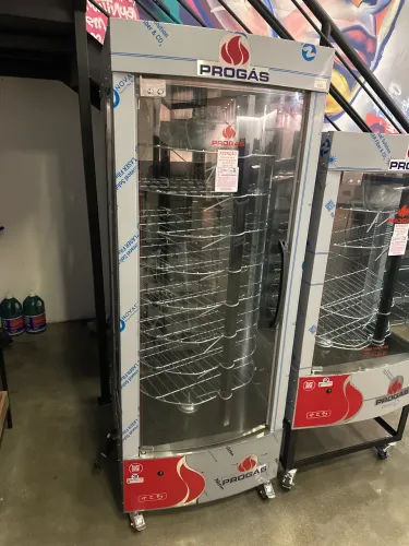 Assadeira de frango pra 128kg progas 