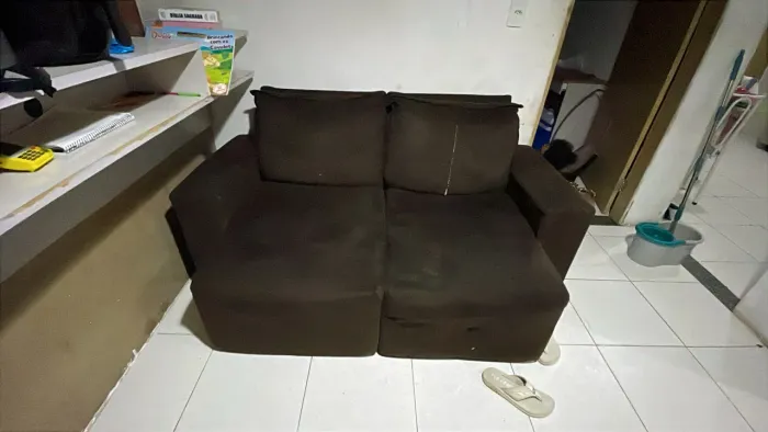 Sofá retrátil reclinável
