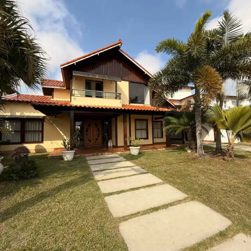 R$ 4.800.000 - Casa de Alto Padrão a venda no condomínio Ilha do Anjo, bairro Portinho, Ca