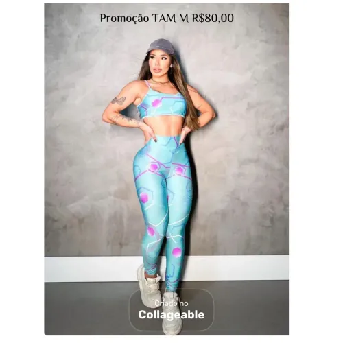 Conjunto Fitness Feminino com Promoção