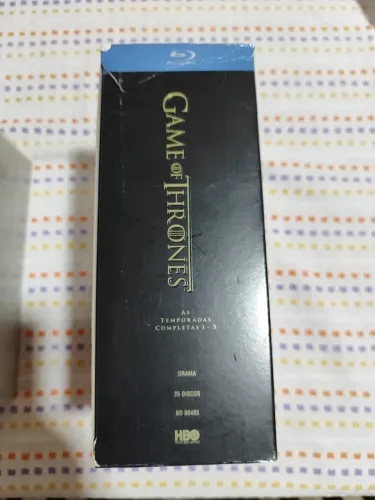 DVD/BlueRay Game of Thrones temporadas 1 a 5