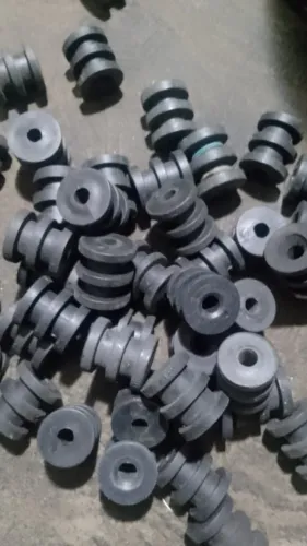 50 Roldanas Plástica isoladora 2 ranhuras injetada