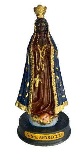 Nossa Senhora Aparecida 10cm - Enfeite Resina