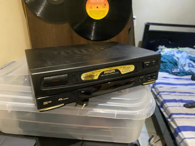 Vhs philips com controle 