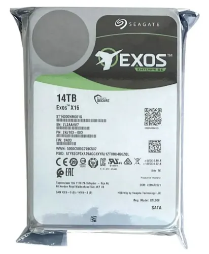 Hd 14 TB exos seagate x16