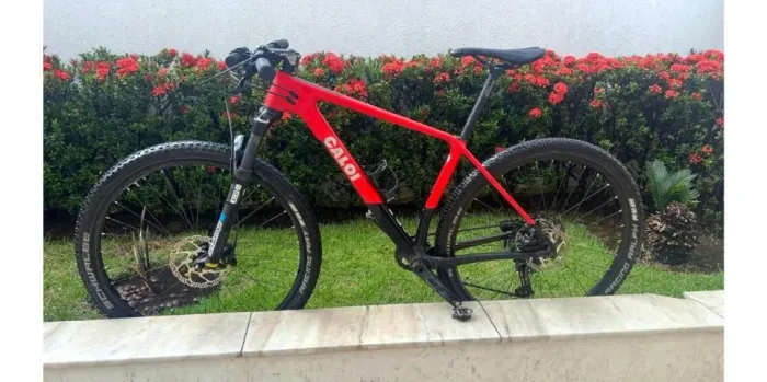 Bike Caloi Elite Carbon Sport Aro 29 Quadro de Carbono Tam 17