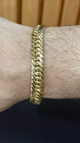 Pulseira em Ouro 18k Gourmet
