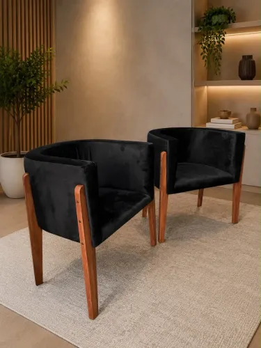 POLTRONAS BETINA PÉS MADEIRA,FAZEMOS EM TODAS AS CORES EM VELUDO