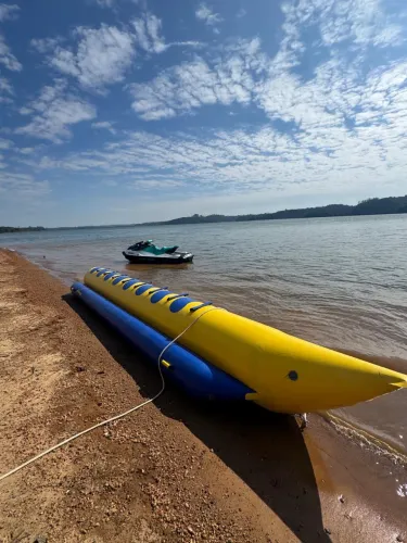 Banana boat rebocavel de oito lugares
