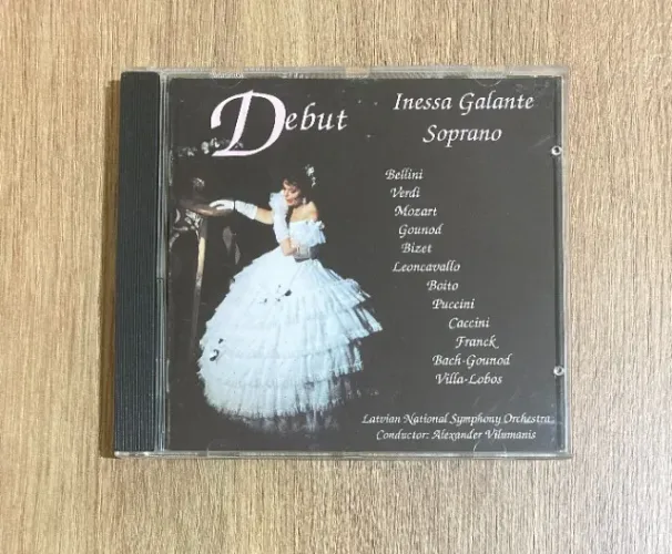 CD Ópera Debut (Soprano Inessa Galante) Made in Austria