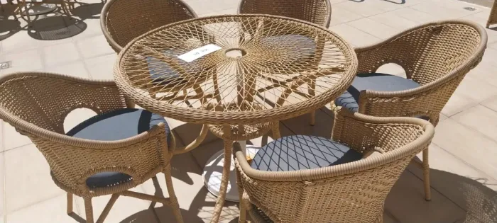 Lote de Móveis de Área de Piscina