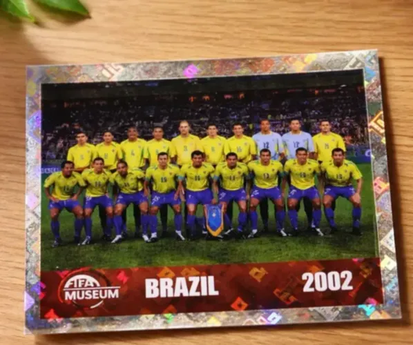 Figurinha FWC 16 Brasil 2002 Brilhante Copa do mundo 2026