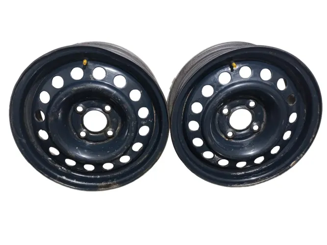 Rodas de Ferro Renault Aro 14 4X100 Serve Volkswagen Honda GM Rodas Renault R14 Original