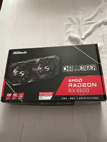 Placa de vídeo ASRock AMD RADEON RX 6600
