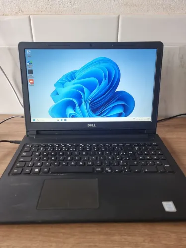 Notebook Dell i5 7 ger 8gb 120ssd tela grande - ate 12x no cartao