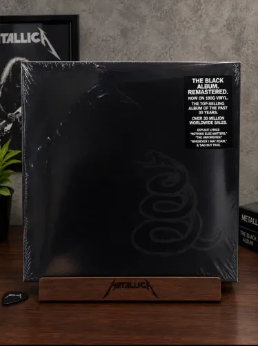 LP / VINIL | METALLICA - THE BLACK ALBUM | 180 GRAMAS | IMPORTADO