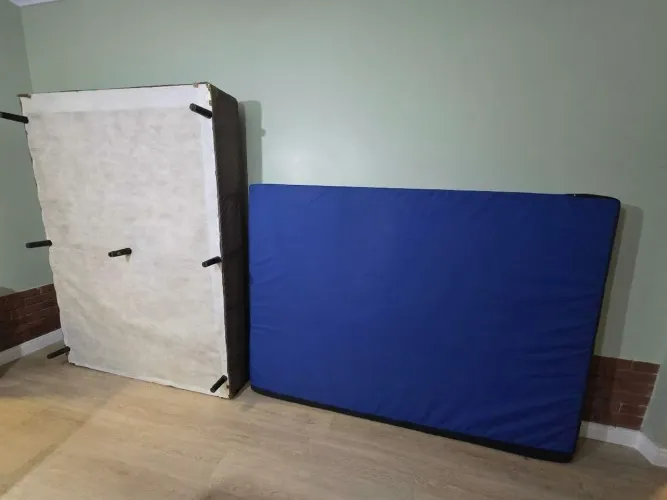 Cama box casal