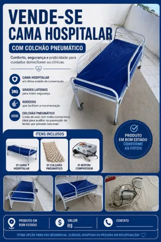 cama hospitalar