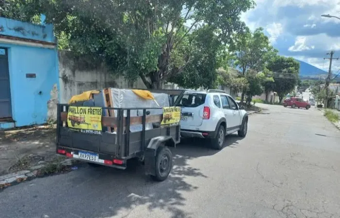 Carretinha Reboque para Fretes e Cargas - R$ 5.000