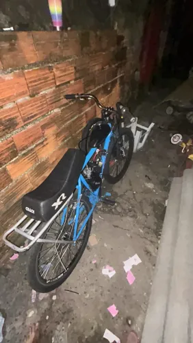bicicleta motorizada vendo ou troco