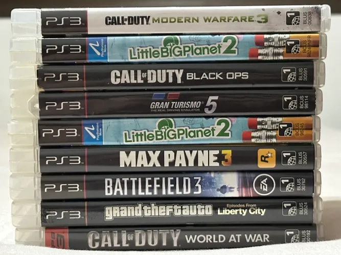 Jogos ps3 usados
