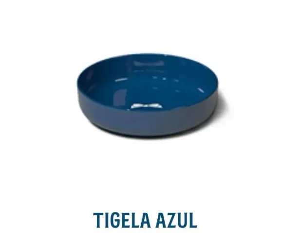 Tigela Azul ou Creme Hellmann's 