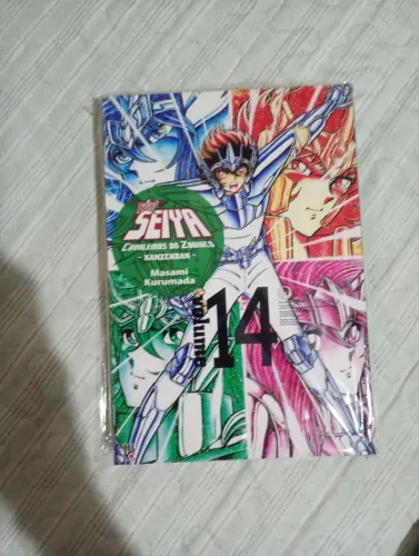 Mangá cavaleiros do zodíaco volume 14