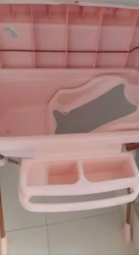 Banheira com trocador