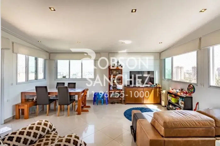 Cobertura para venda no Jardim Marajoara com 3 quartos, 2 vagas, terraço com churrasqueira
