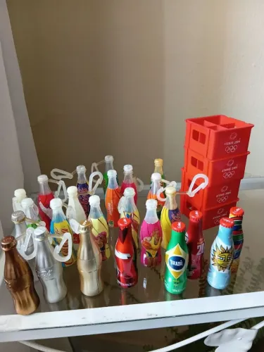 Mini garrafas Coca Cola