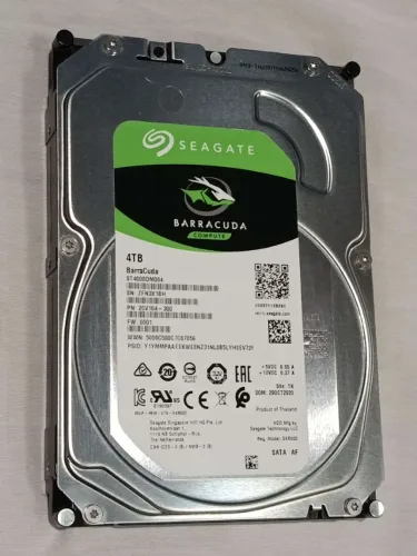 HD Interno Seagate BarraCuda 4TB ST4000DM004 256MB ? Testado e Saudável