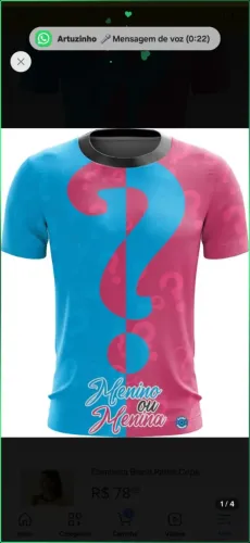 Camisa masculina