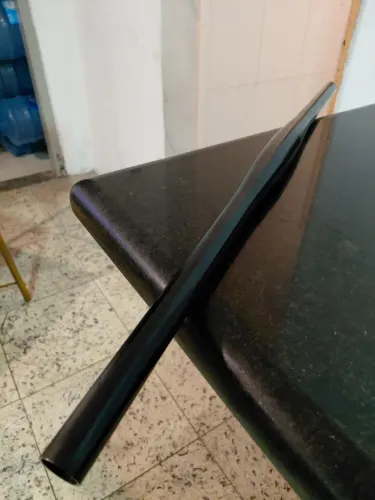 Guidão Reto Aço 31.8x700mm 9o Preto Bicicleta Bike Mtb Preto