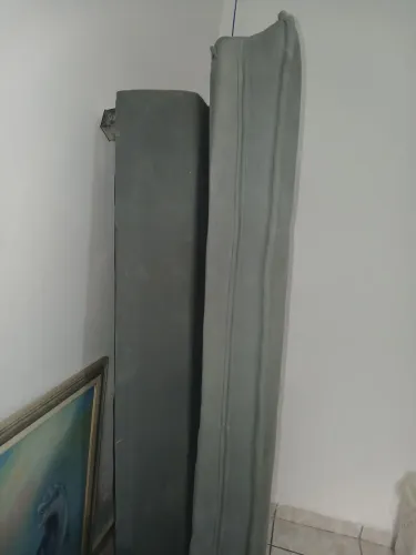 SOFA CINZA LIMPINHO NOVINHO SEM DETALHES
