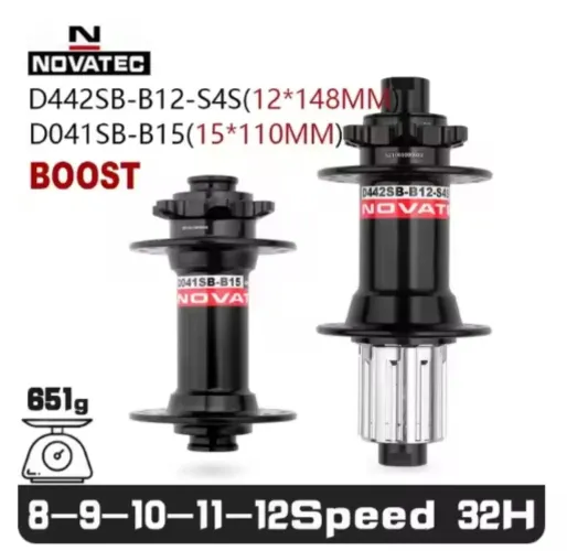 Cubo novatec boost 32 furos hg