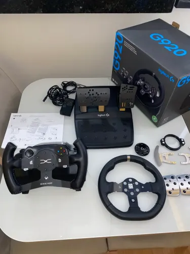Volante G920 Logitech com aro Extreme