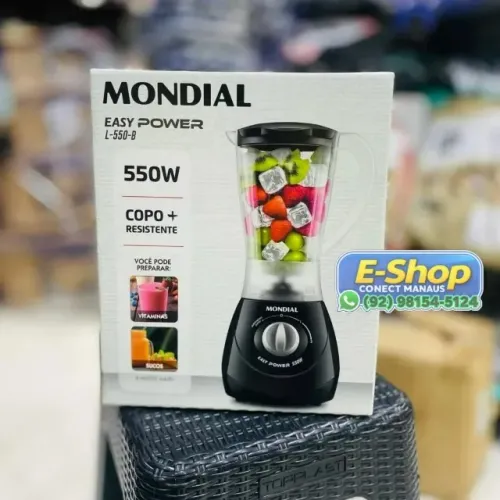 Liquidificador 2 Litros Power Turbo Mondial - Entrega Grátis