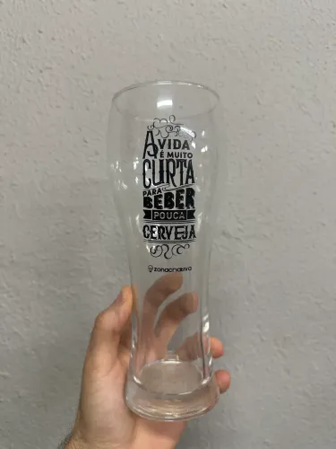 Copo cerveja 680ML (Frases diversas)