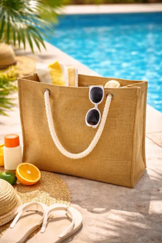 Bolsa de praia com alça