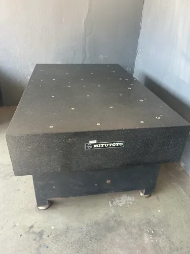 Desempeno Granito Mitutoyo Com Suporte de Aço Original
