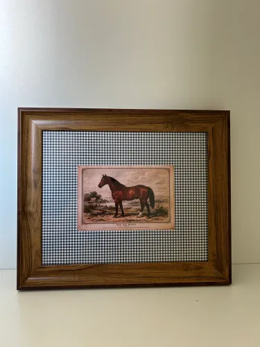 Quadro decorativo para parede cavalo 