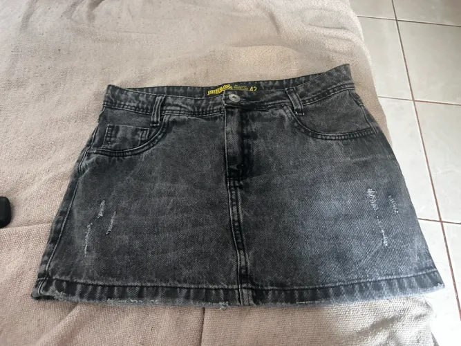 Saia jeans