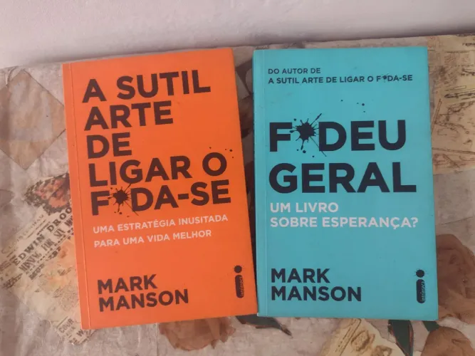 KIT A SUTIL ARTE DE LIGAR O F*DA-SE + F*DEU GERAL