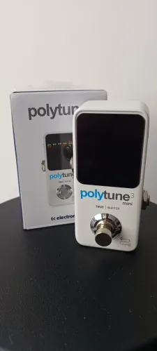 Pedal TC Eletronics Polytune 3 Mini Afinador