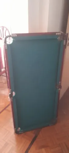 Mesa de bilhar infantil 60 cm X 1,22 m x 79 cm de altura 