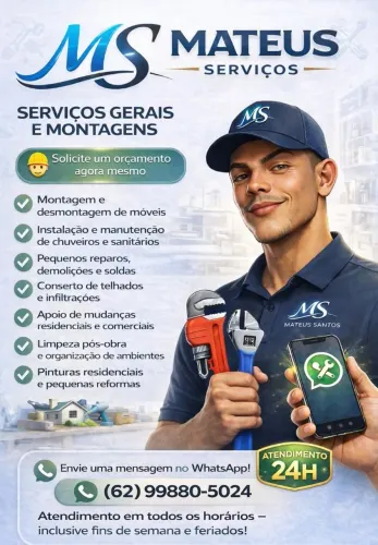 Serviços gerais e montagem 