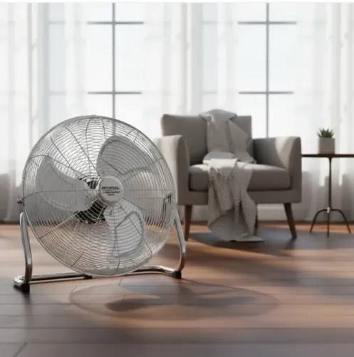 ACEITO PROPOSTAS!!! Ventilador De Piso Mondial Turbo Action 5000 3 Pás Cromado,