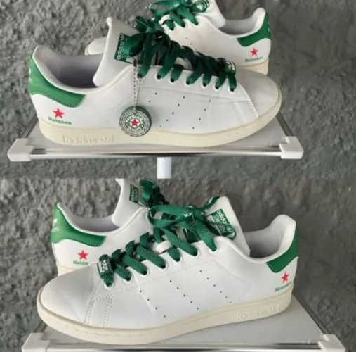 Tênis adidas 38 heineken stan smith 