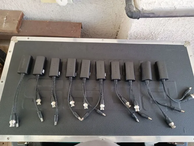 Vendo 10 Conversor Power Balun VB 1001 Wp Intelbras Full HD, Vídeo, novo. Valor unitário.